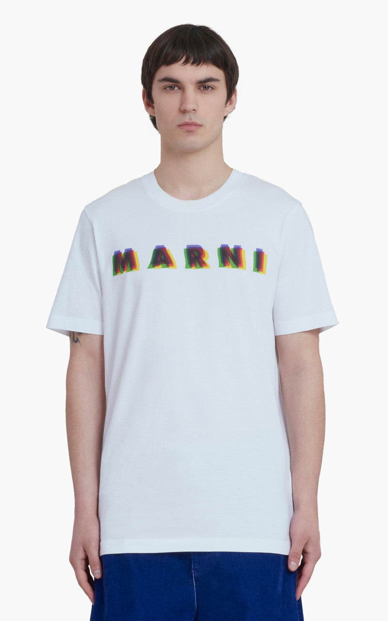 Marni Logo T-Shirt White