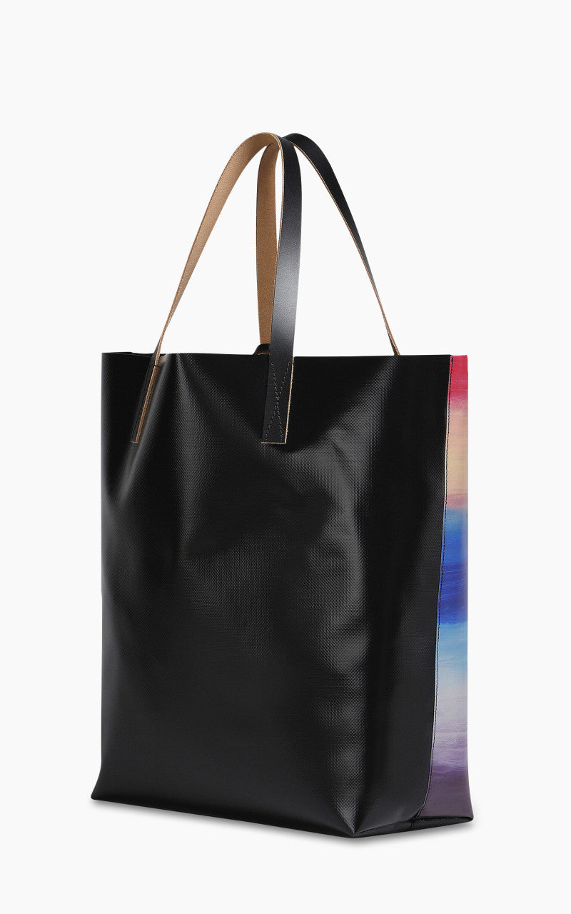 Marni Tribeca Shopping Bag Dark Side Of The Moon Print