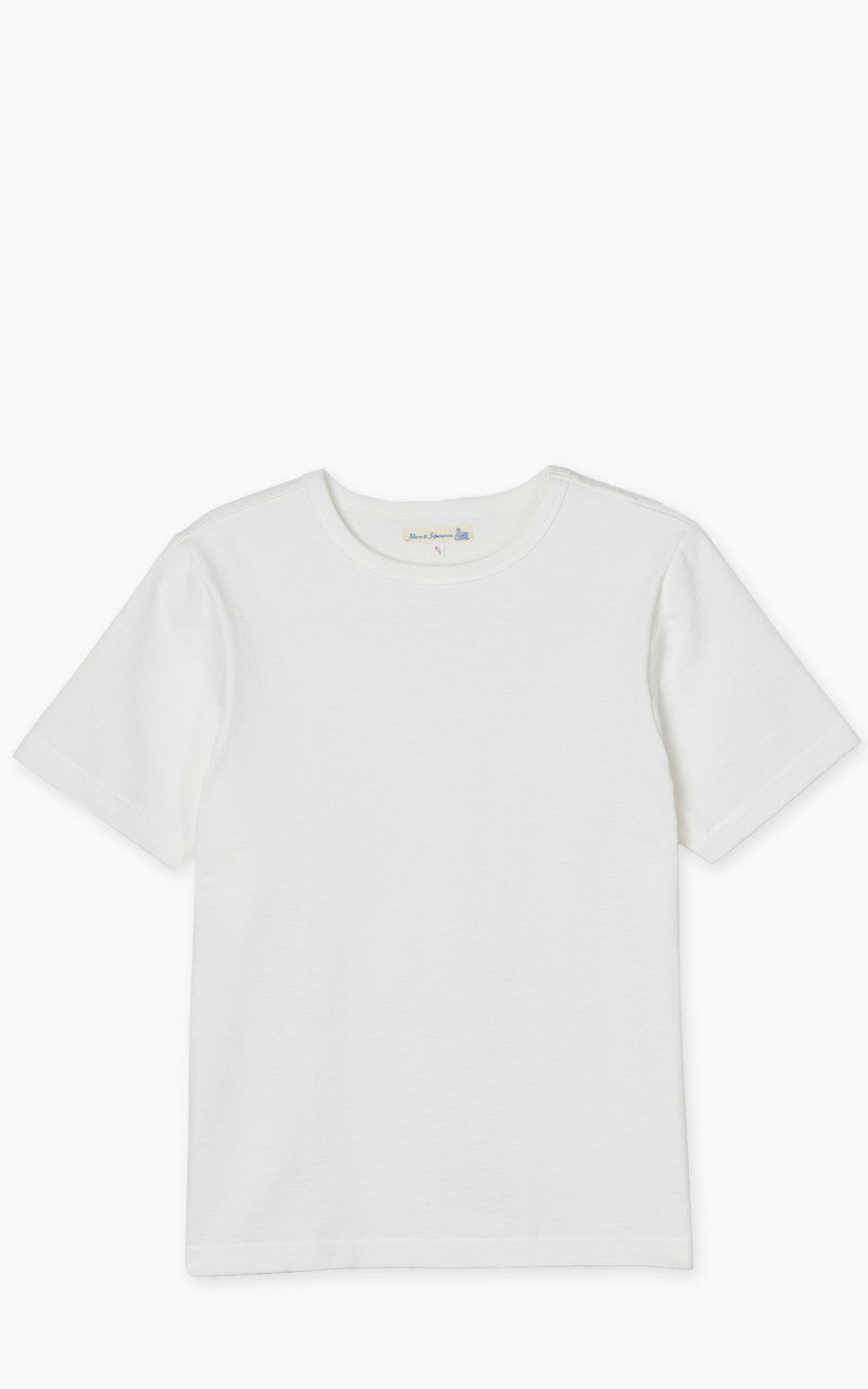 Merz b. Schwanen 2S14 Crew Neck Tee White