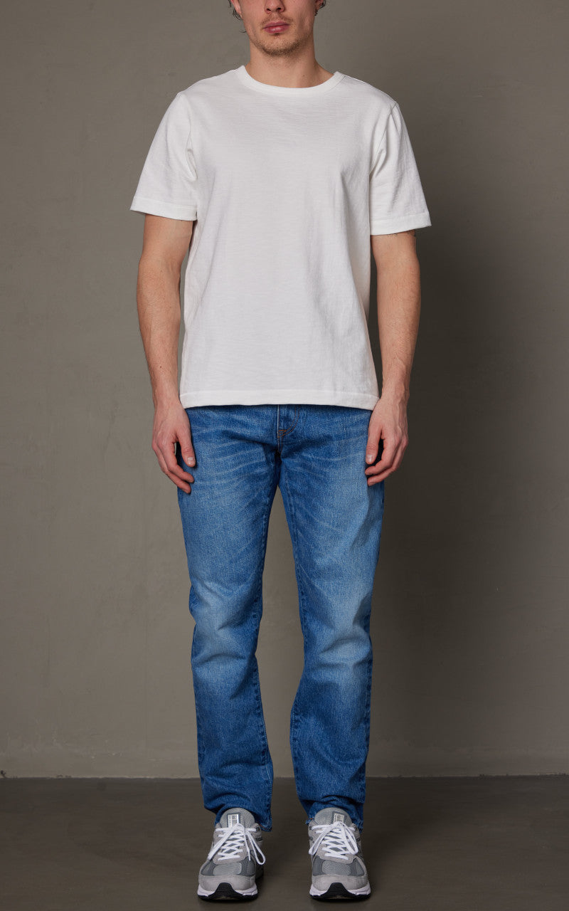 Merz b. Schwanen 2S14 Crew Neck Tee White