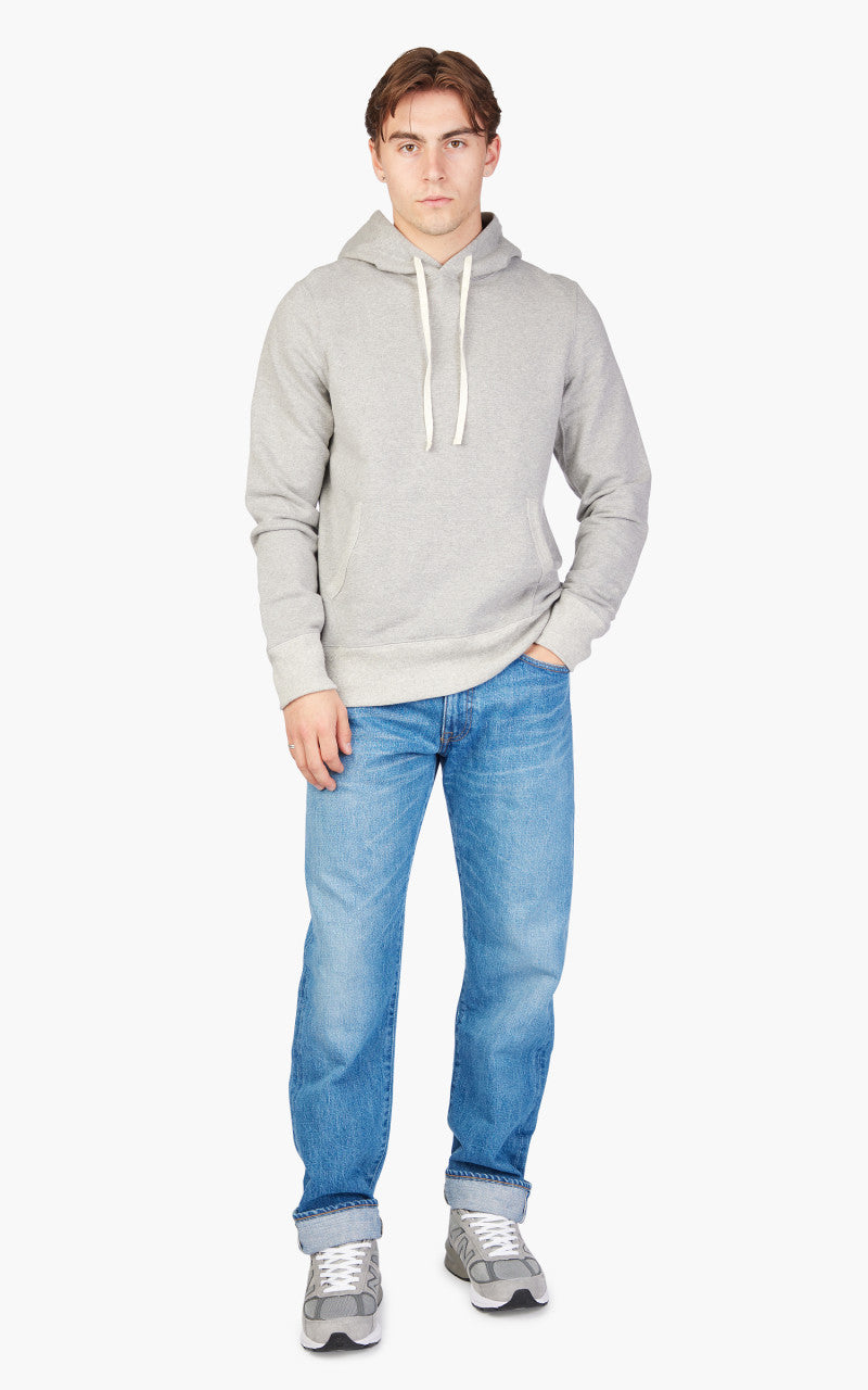 Merz b. Schwanen 382 Hooded Sweater Grey Melange