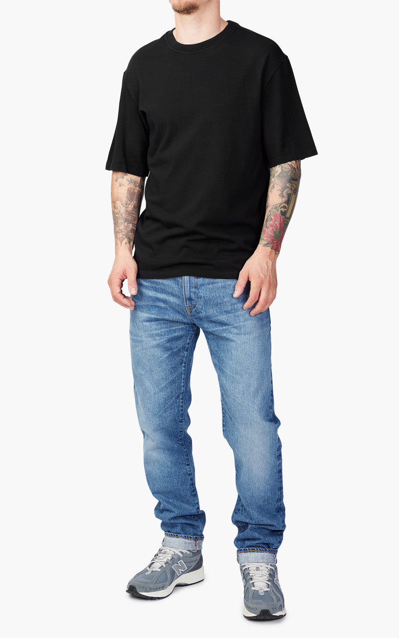 Merz b. Schwanen CTOS04 Oversized Crew Neck Tee Charcoal