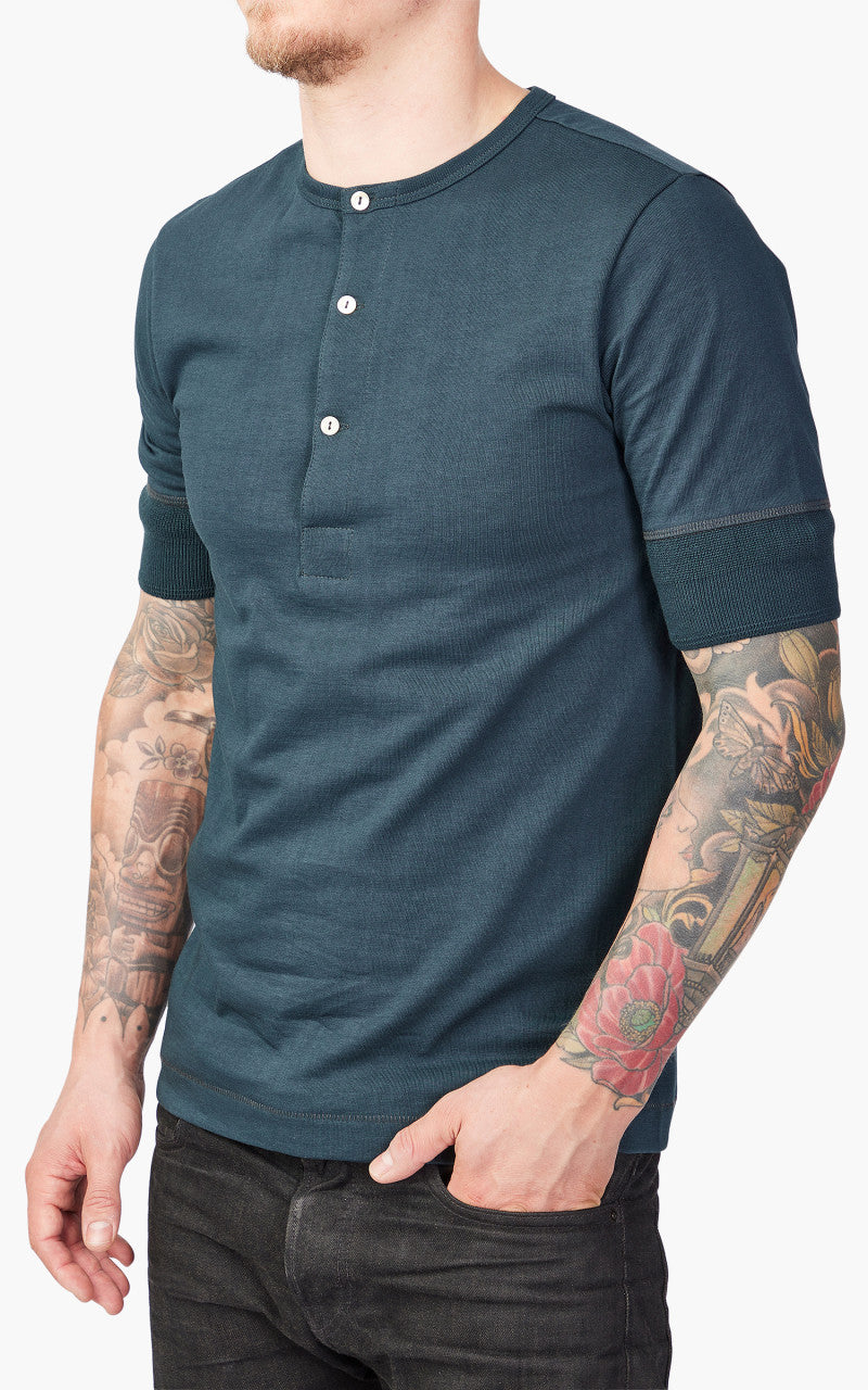 Merz b. Schwanen 207 Henley Mineral Blue