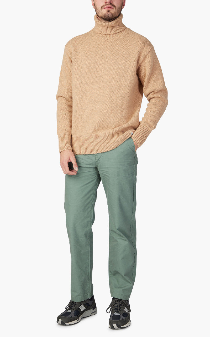 Merz b. Schwanen LOCT01 Roll Neck Pullover Toffee