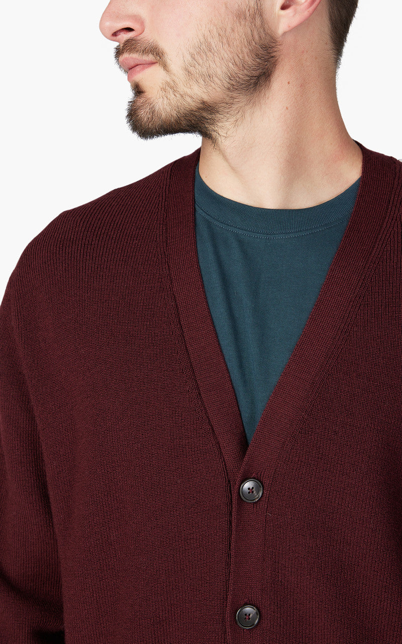 Merz b. Schwanen MWCDG01 Cardigan Burgundy