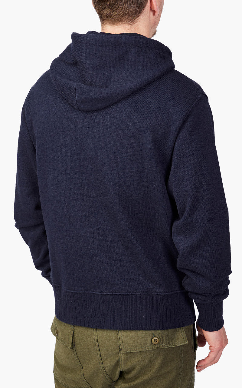 Merz b. Schwanen RFHD01 Hoodie Dark Navy
