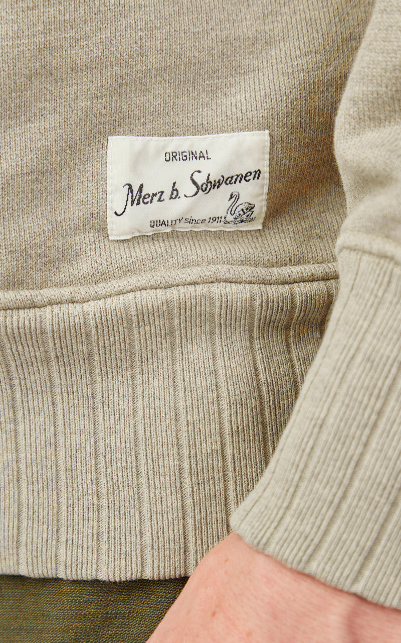 Merz b. Schwanen RFHD01 Hoodie Grey Melange Vintage