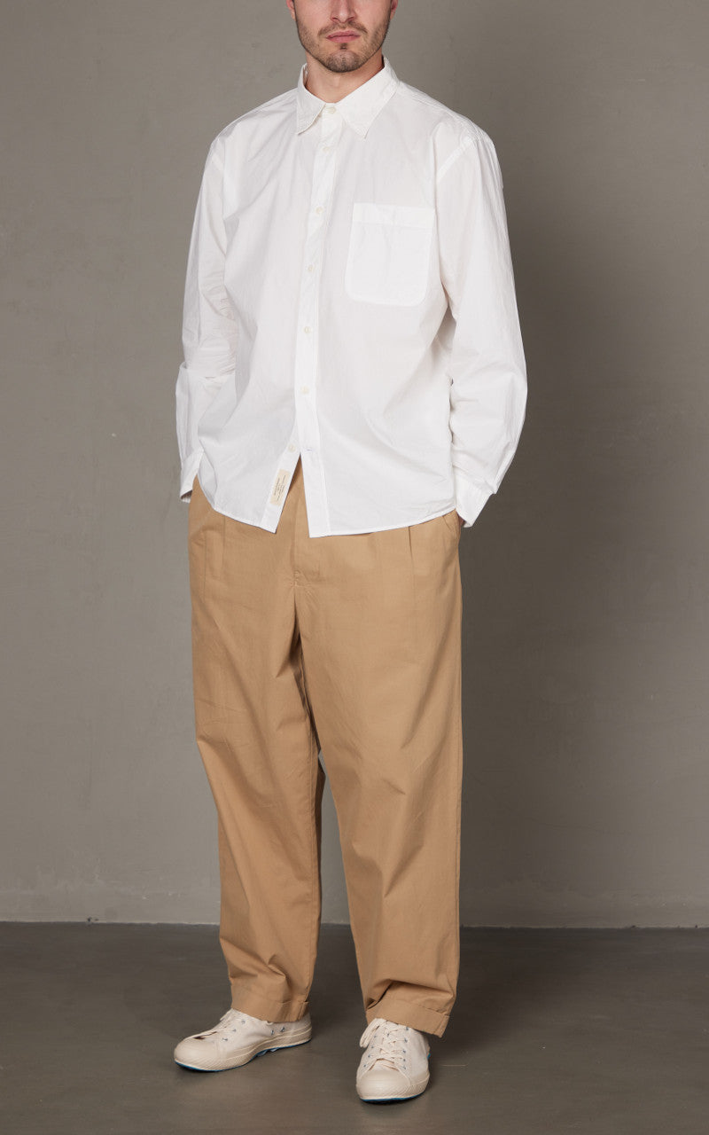 Merz b. Schwanen SHIRT01 Relaxed Fit Shirt White