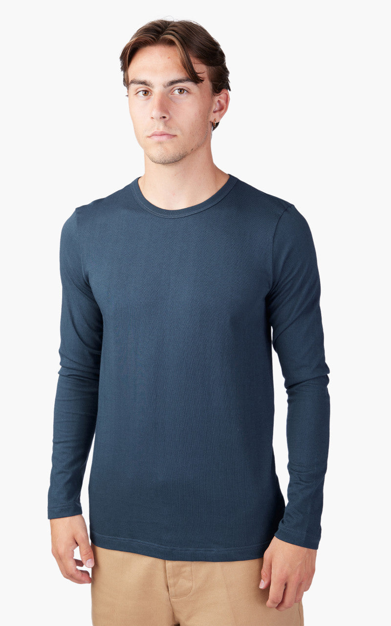 Merz b. Schwanen 1950sLS Tee Mineral Blue