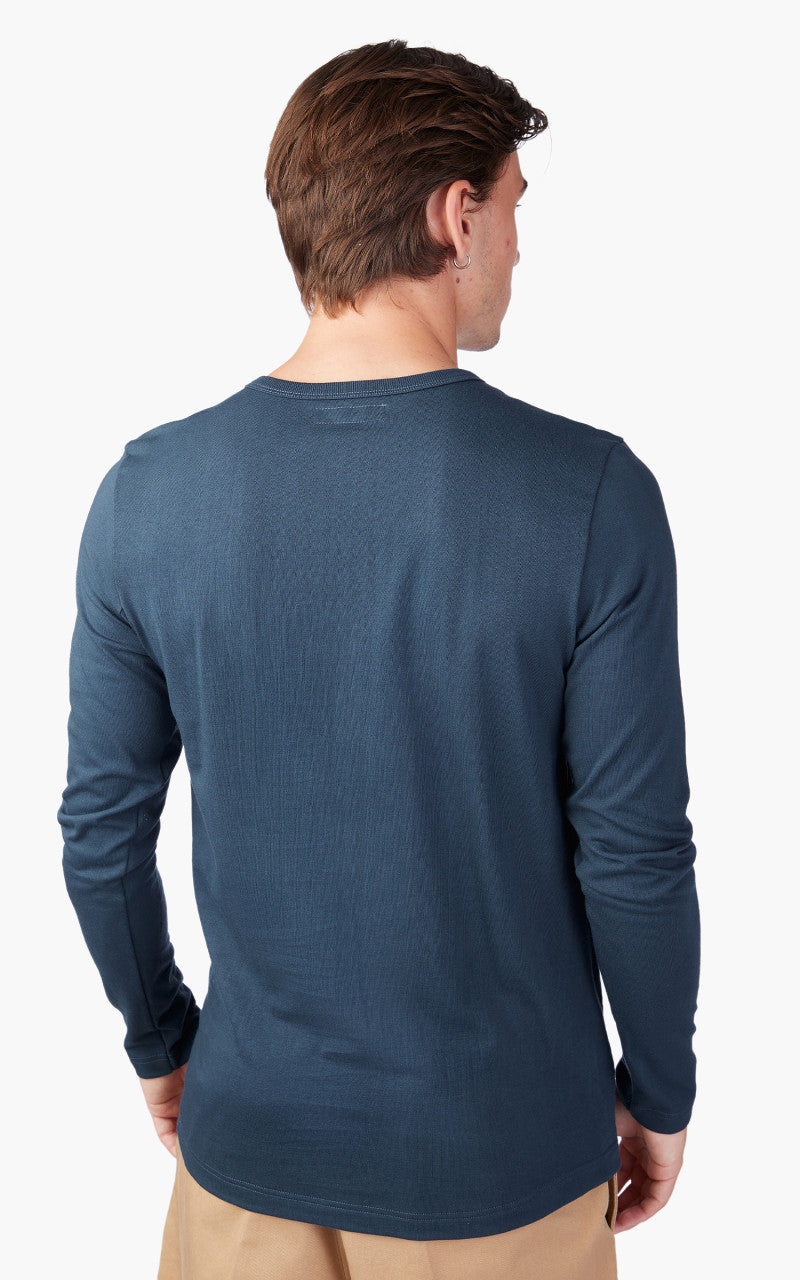Merz b. Schwanen 1950sLS Tee Mineral Blue