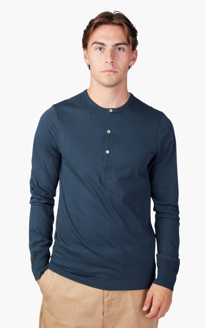 Merz b. Schwanen 206 Henley Mineral Blue