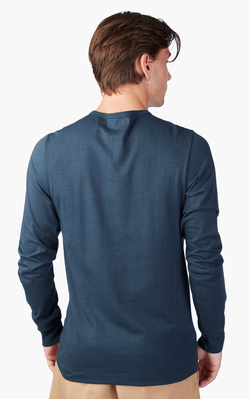 Merz b. Schwanen 206 Henley Mineral Blue