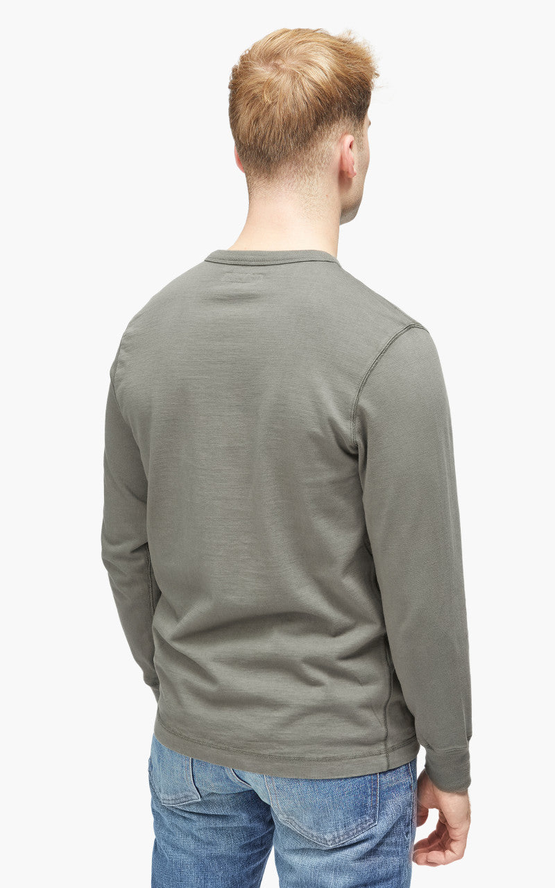 Merz b. Schwanen 228VF Henley Longsleeve Army