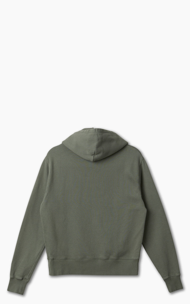 Merz b. Schwanen HD31 Hooded Sweater Green Stone