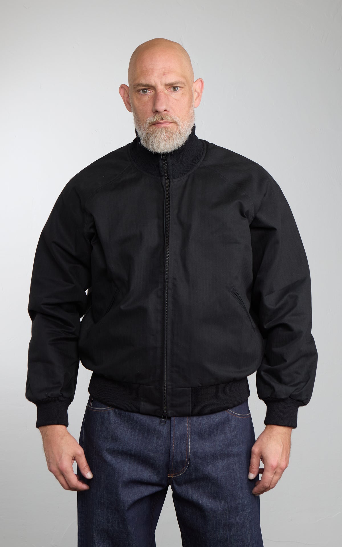 Merz b. Schwanen x Dehen Pilot Jacket Deep Black