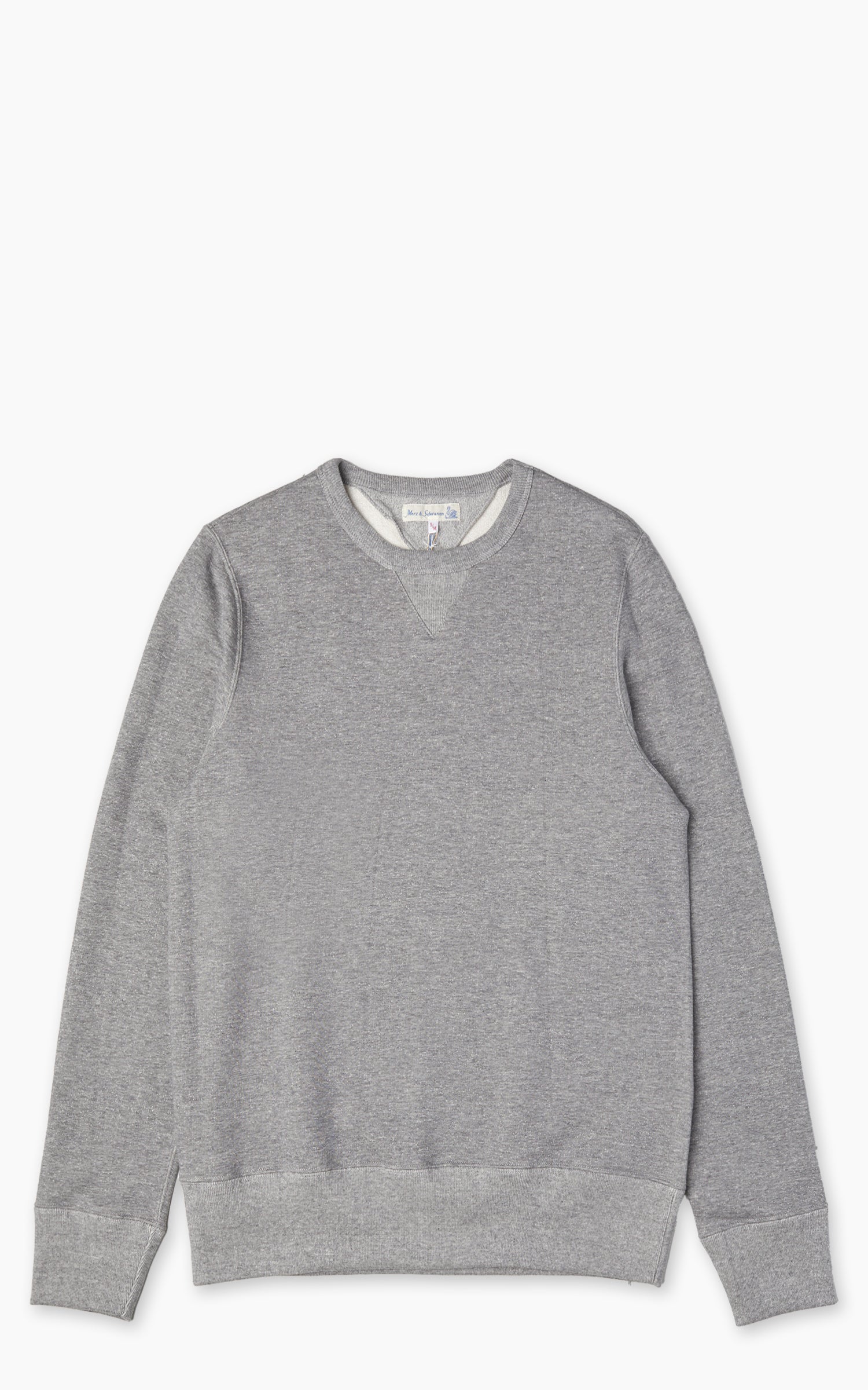 Merz b. Schwanen 346 Sweatshirt Anthracite Melange