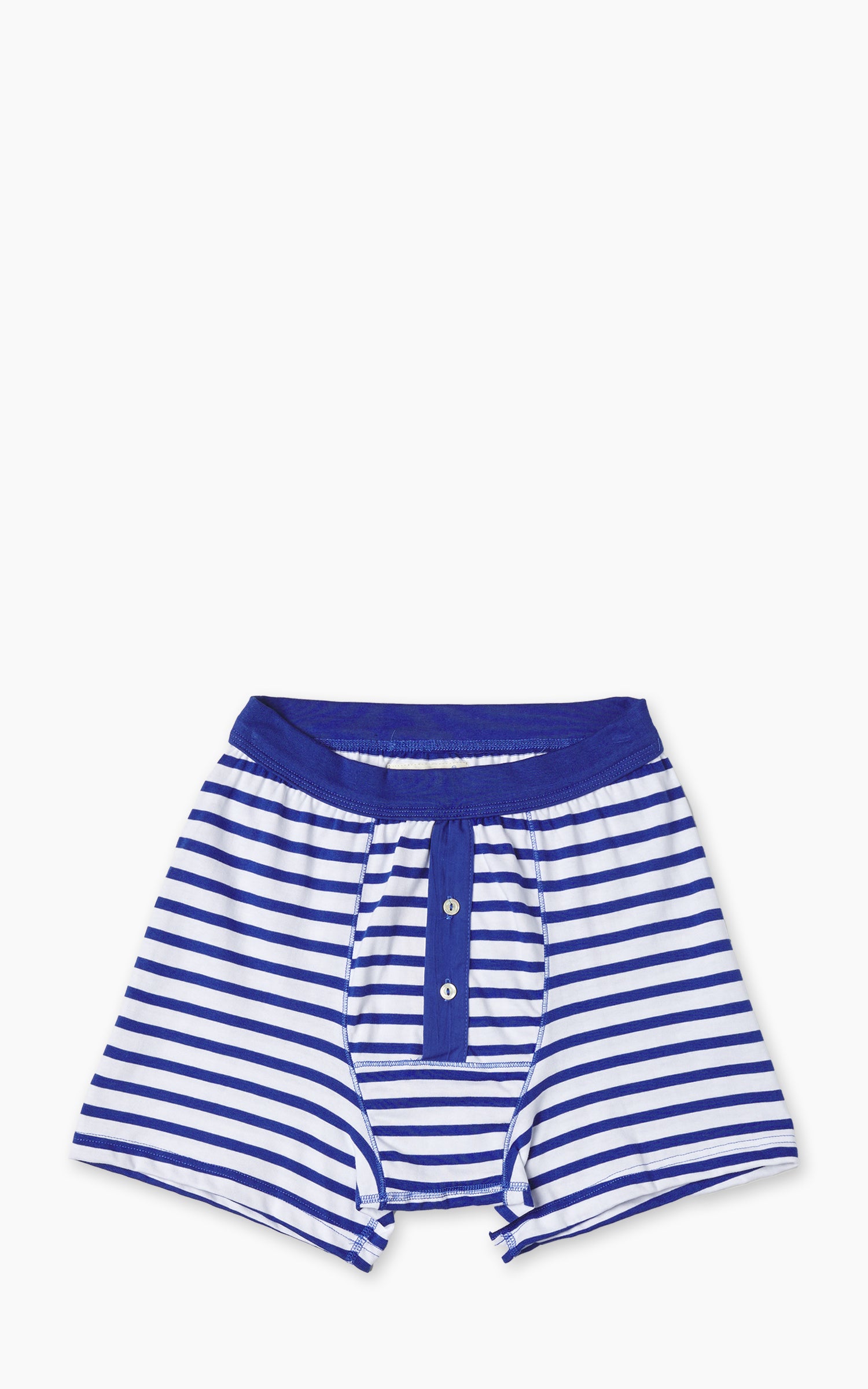 Merz b. Schwanen 2M55 Button Facing Underpants Blue/White