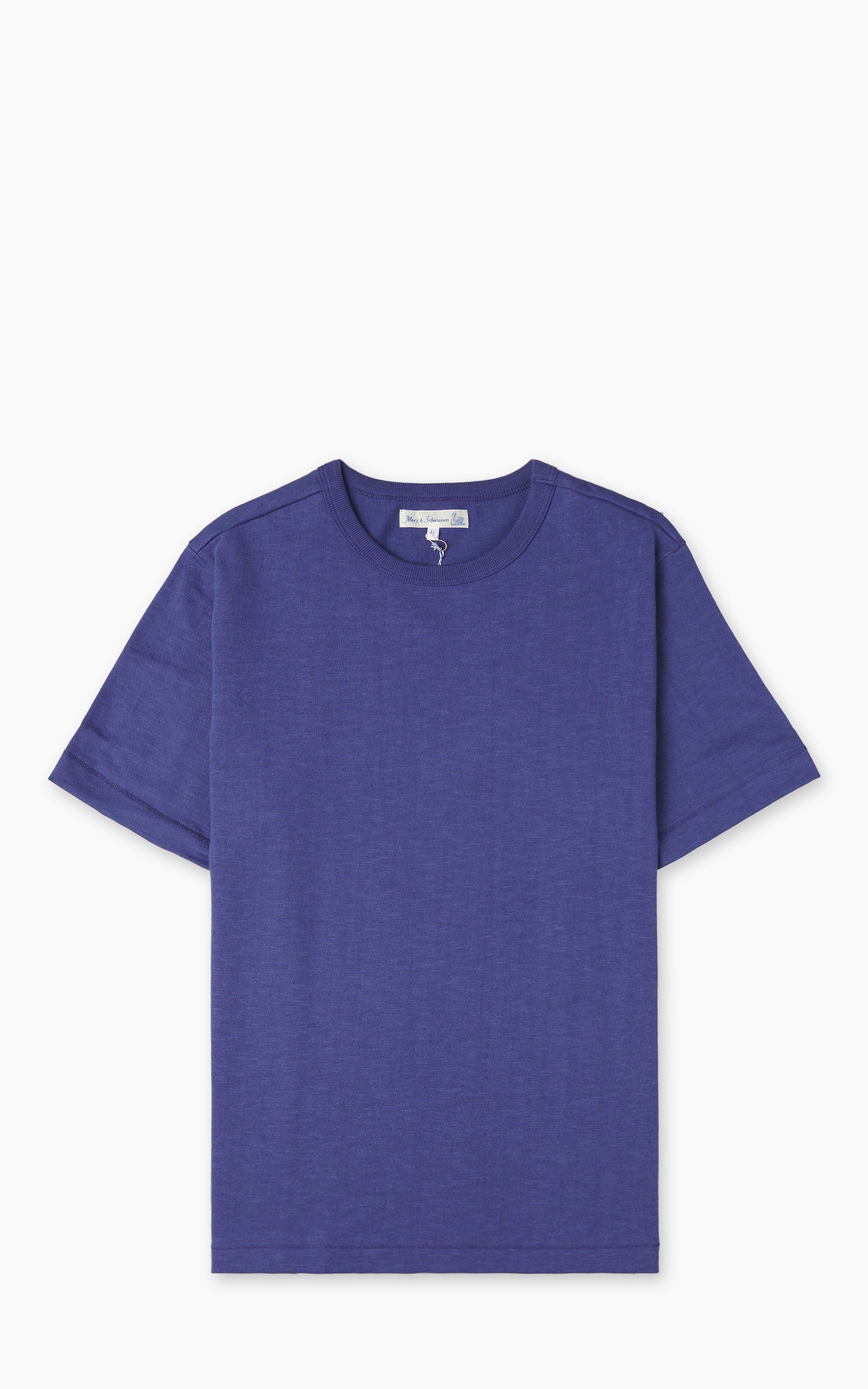 Merz b. Schwanen 2S14 Crew Neck Tee Pacific