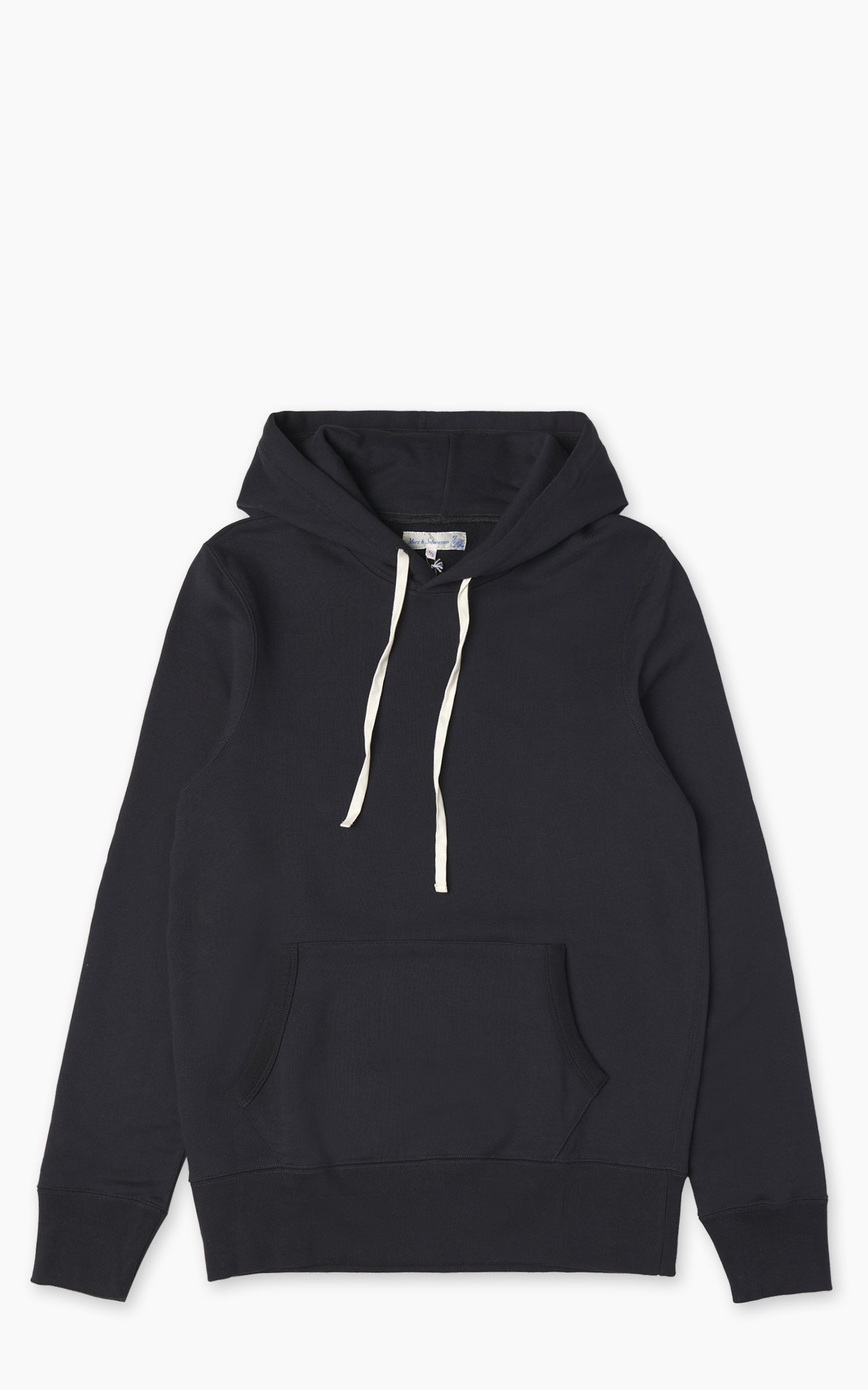 Merz b. Schwanen 382 Hooded Sweater Charcoal