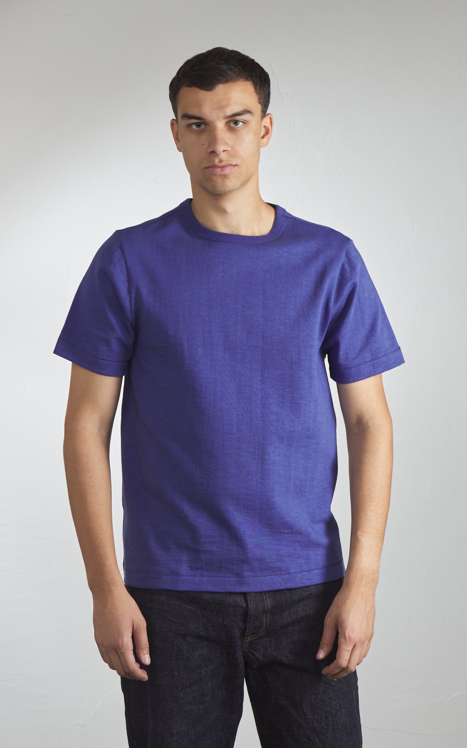 Merz b. Schwanen 2S14 Crew Neck Tee Pacific