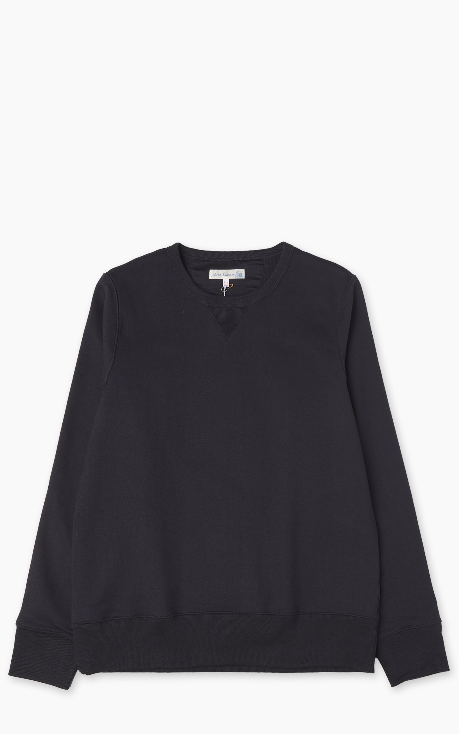 Merz b. Schwanen 3S48 Heavy Sweatshirt Dark Navy