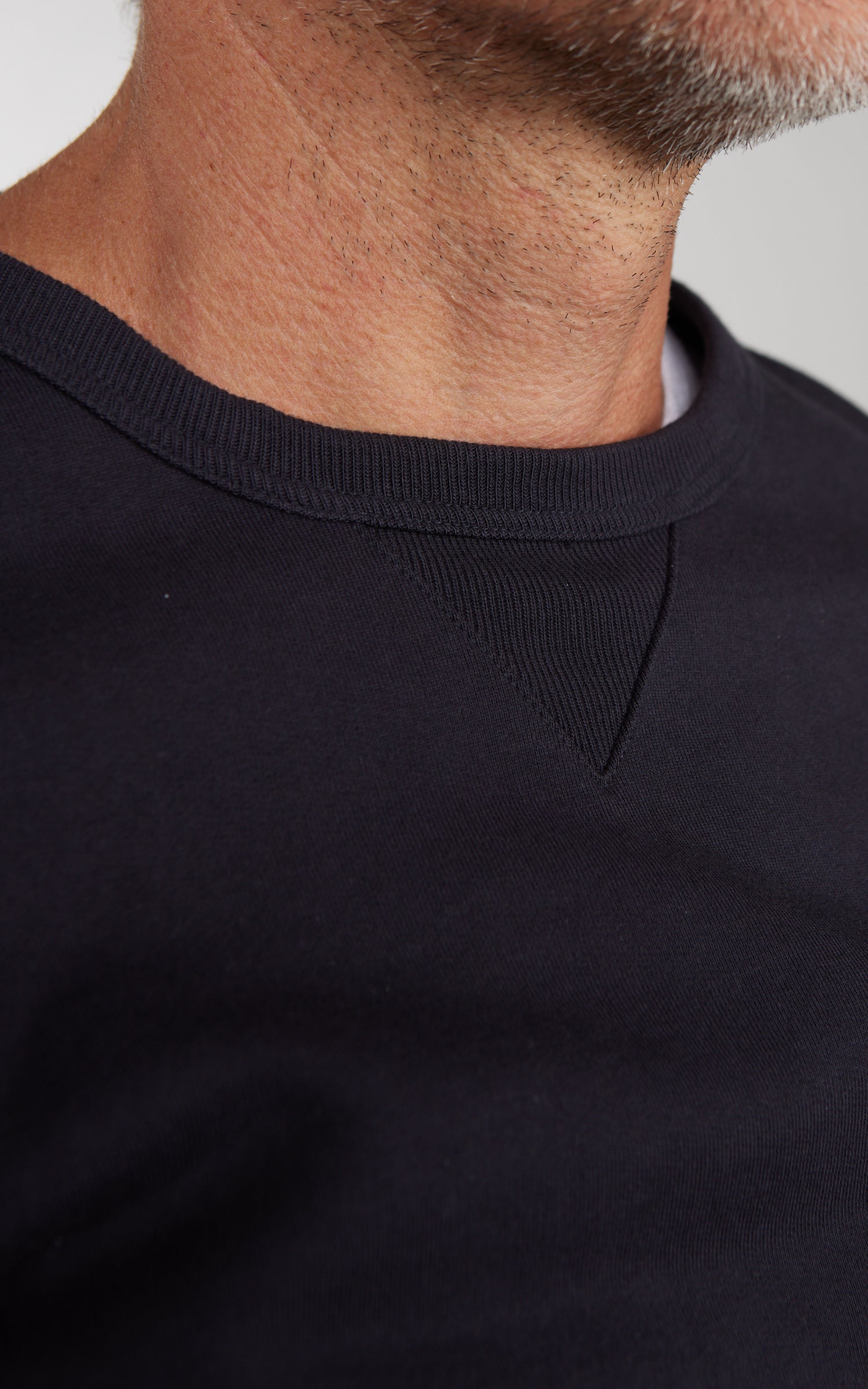 Merz b. Schwanen 3S48 Heavy Sweatshirt Dark Navy
