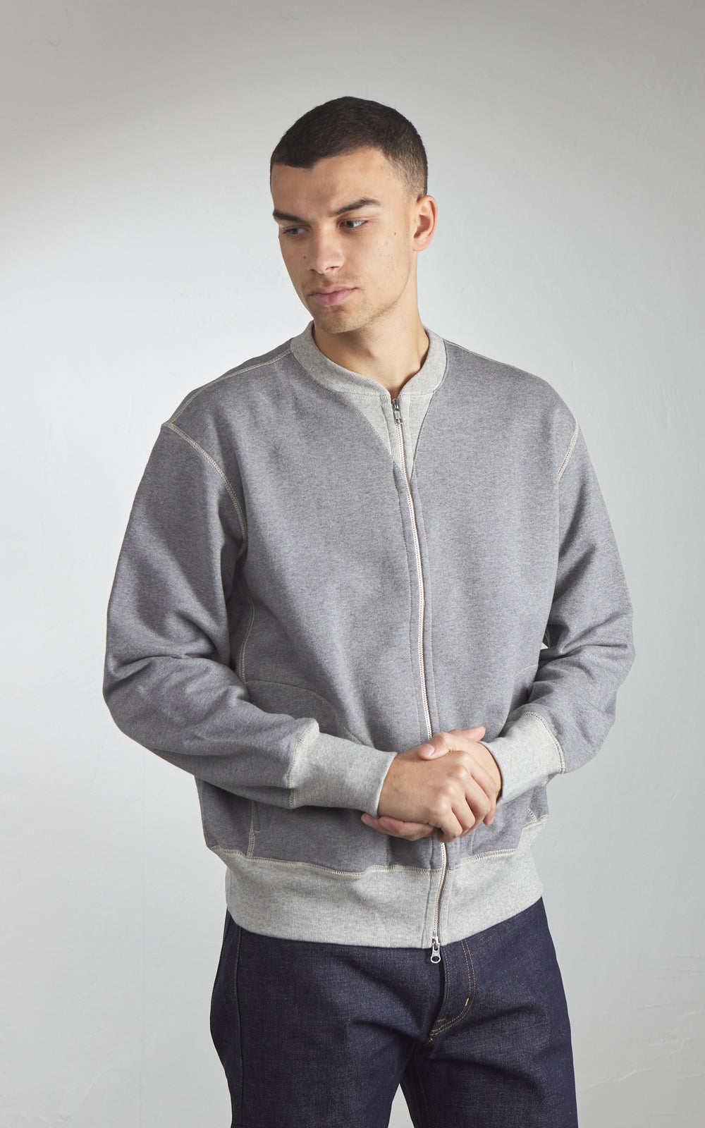 Merz b. Schwanen 3s83 Jacket Anthracite/Grey