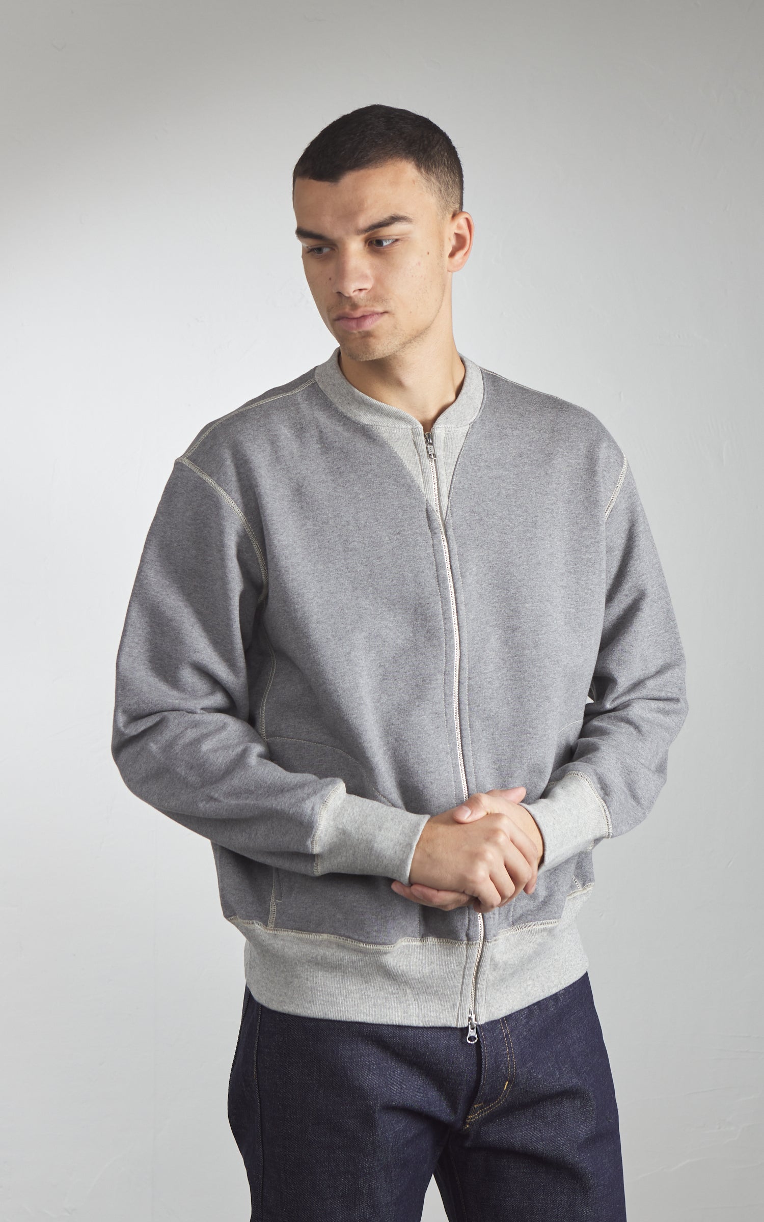 Merz b. Schwanen 3s83 Jacket Anthracite/Grey