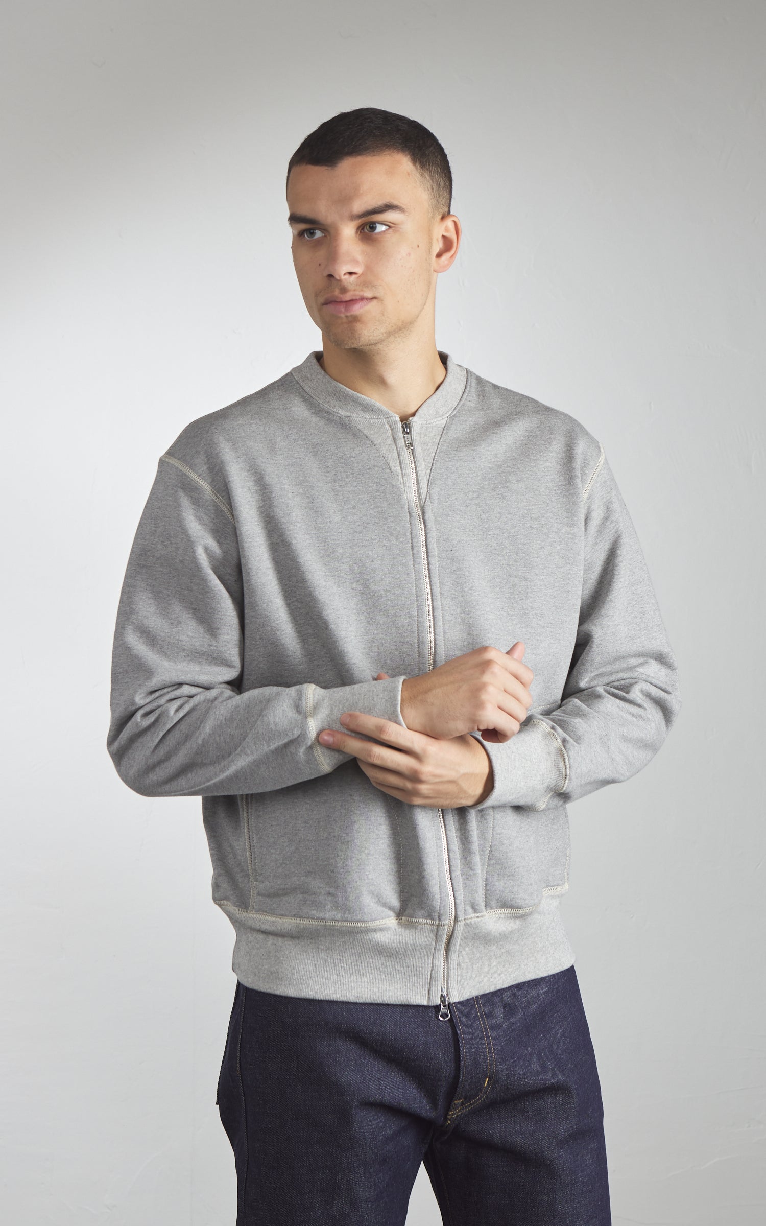 Merz b. Schwanen 3s83 Jacket Grey Melange