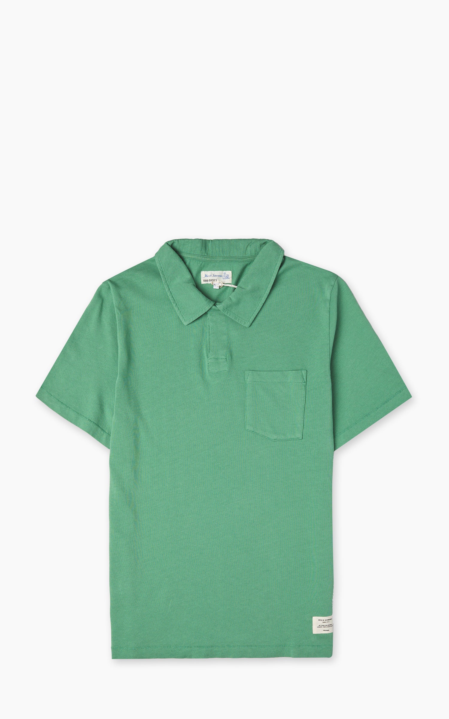 Merz b. Schwanen PLP04 Polo Shirt Grass