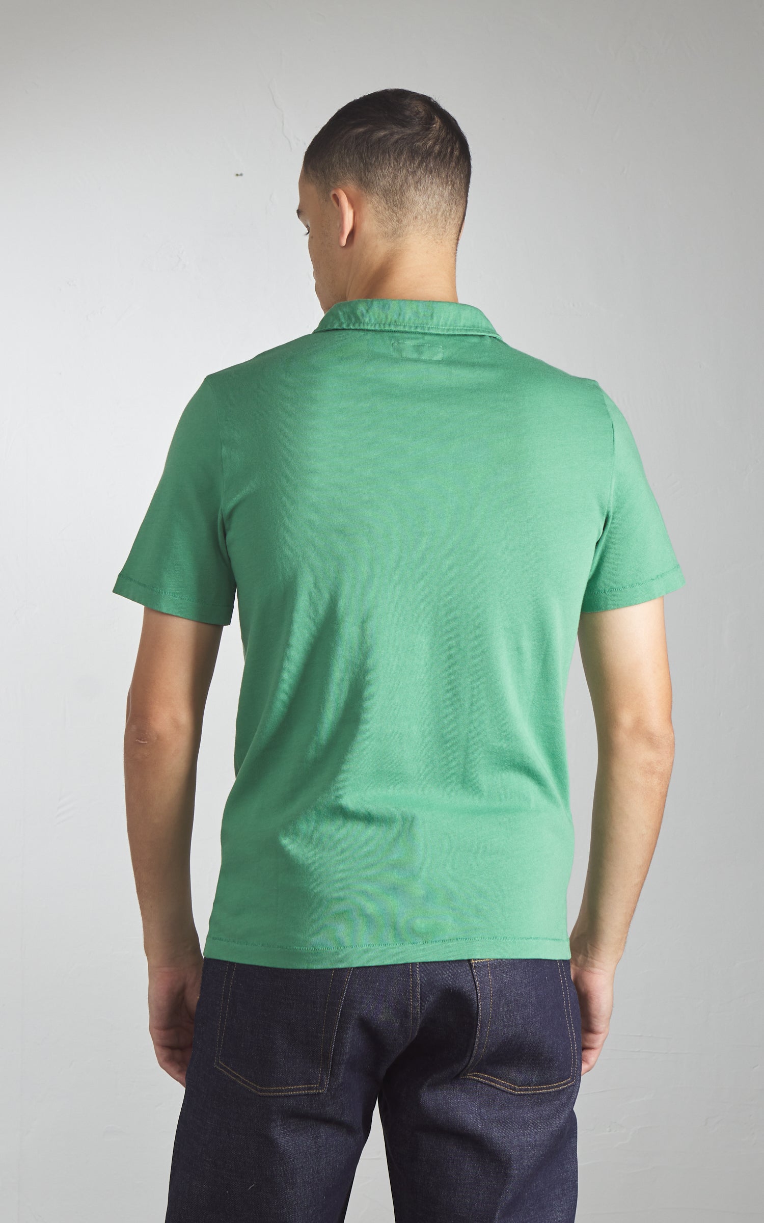 Merz b. Schwanen PLP04 Polo Shirt Grass