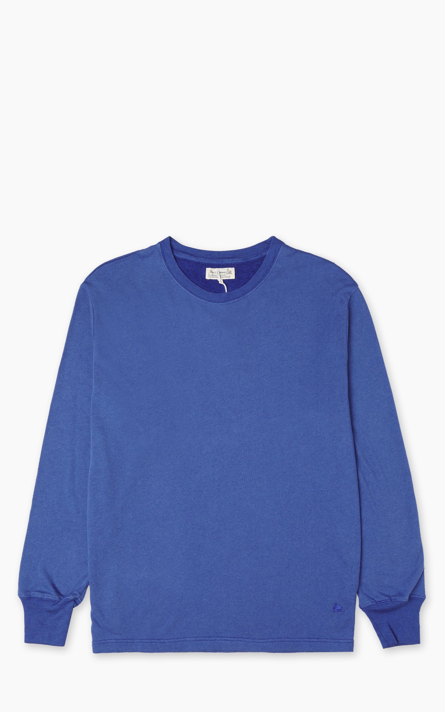 Merz b. Schwanen TLS05 Terry Longsleeve Vintage Blue