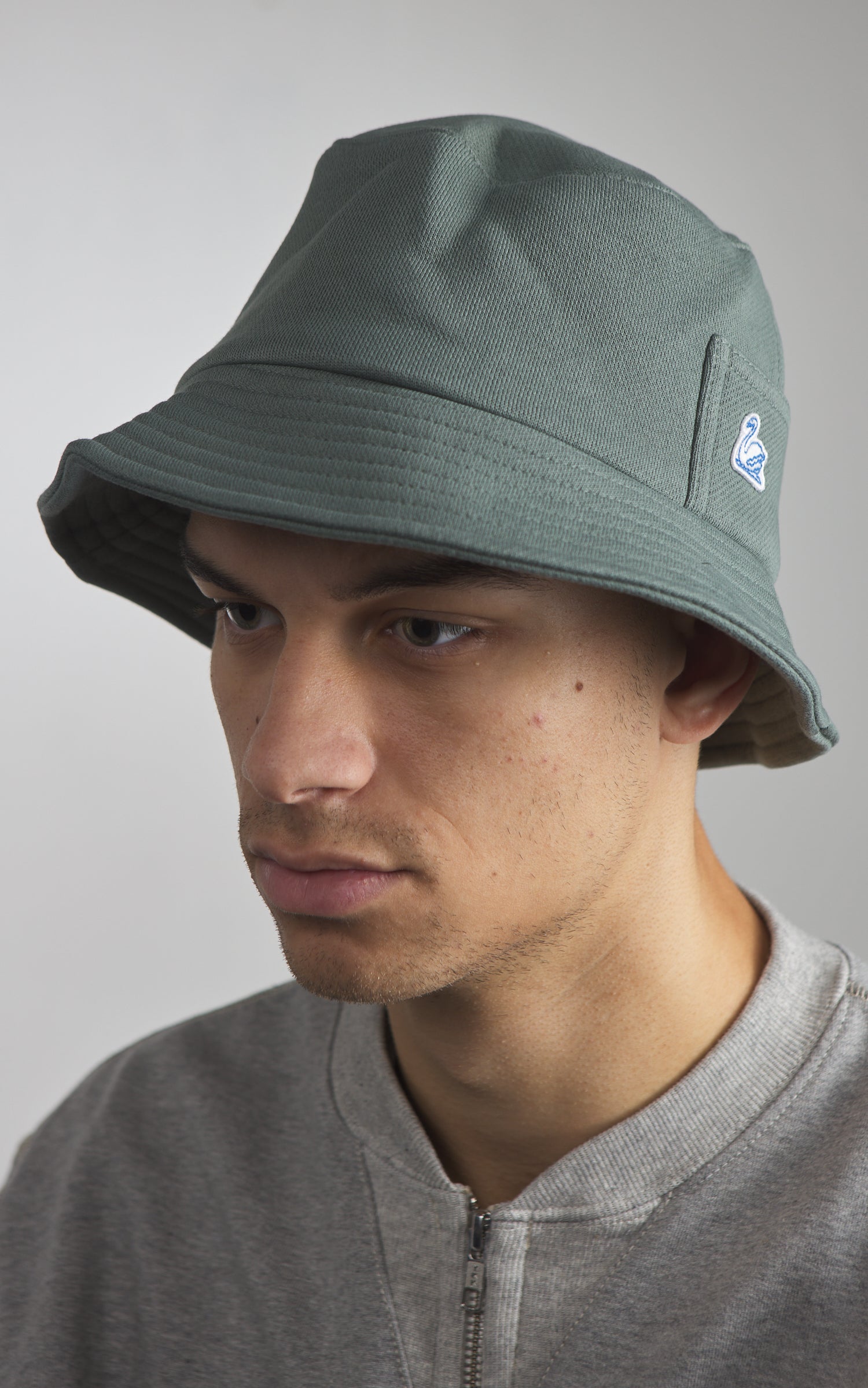 Merz b. Schwanen VFBH02 Bucket Hat Green Stone