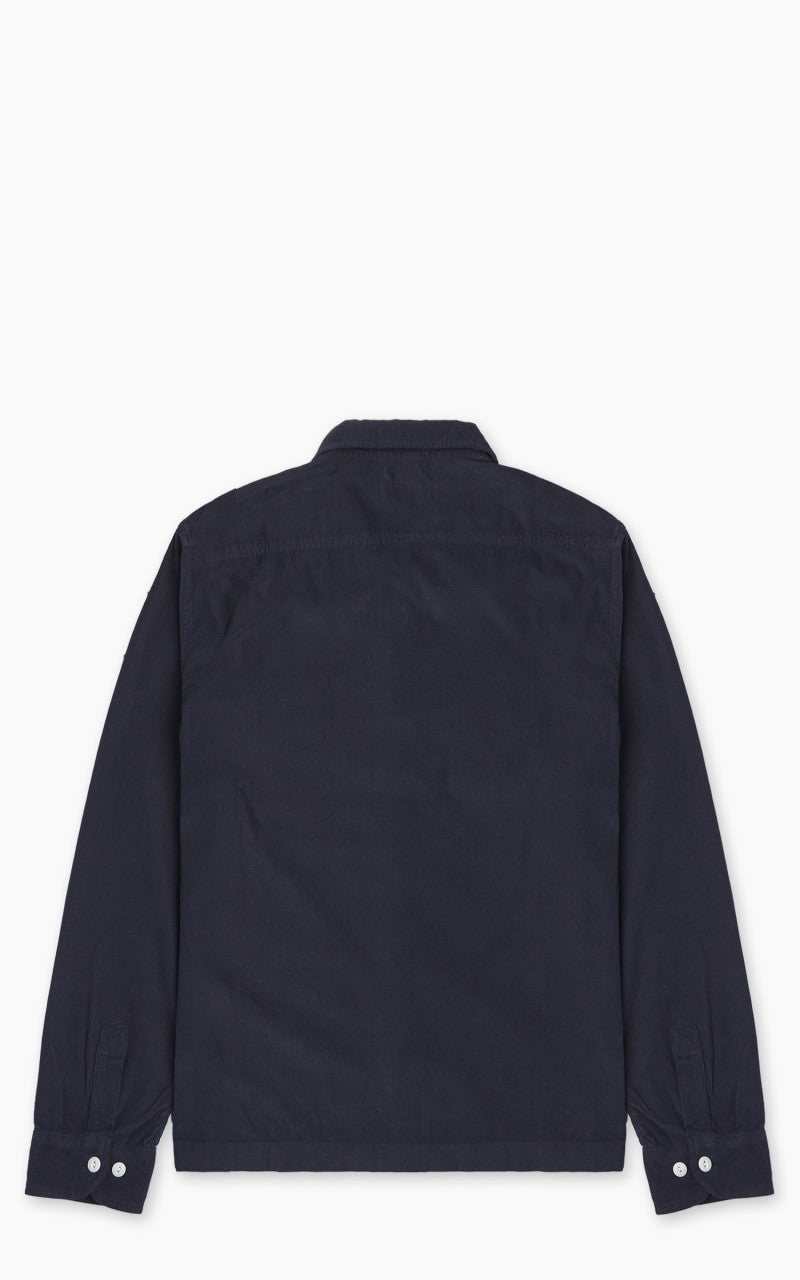 Merz b. Schwanen SHIRT06LC Corduroy Shirt Night Blue