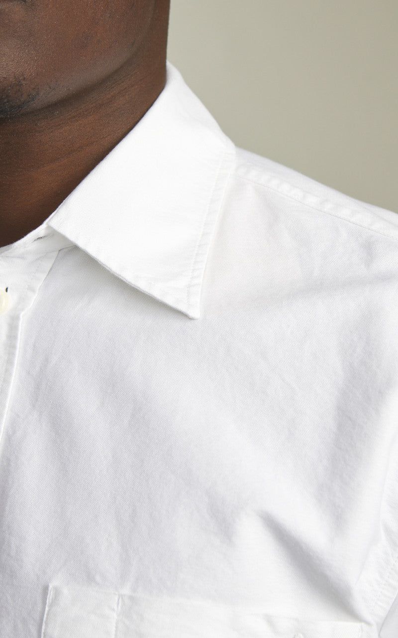 Merz b. Schwanen SHIRT11OX Oxford Shirt White