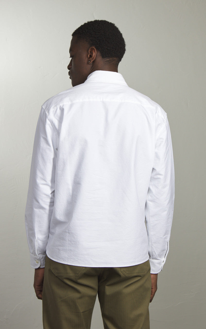Merz b. Schwanen SHIRT11OX Oxford Shirt White