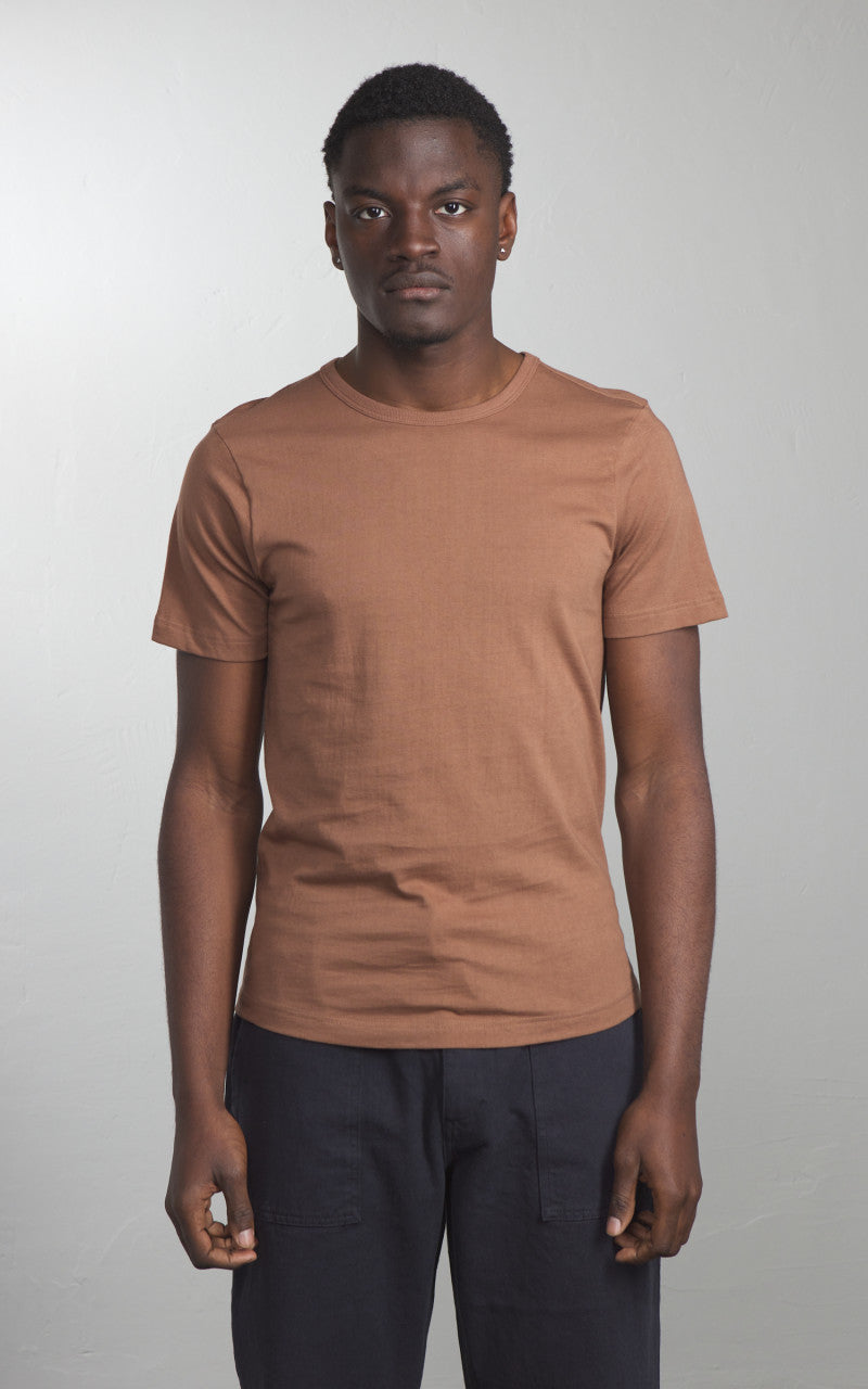 Merz b. Schwanen 1950s Crew Neck Tee Nut