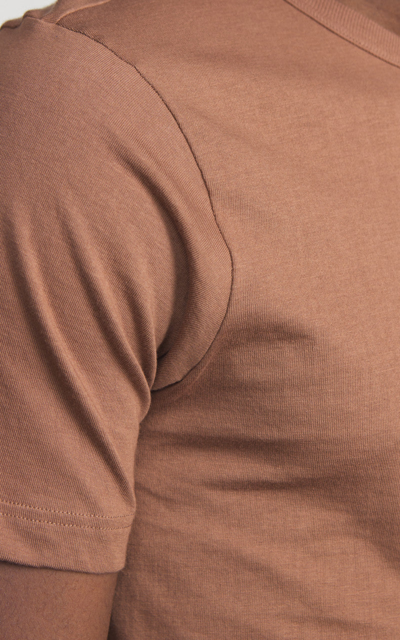 Merz b. Schwanen 1950s Crew Neck Tee Nut
