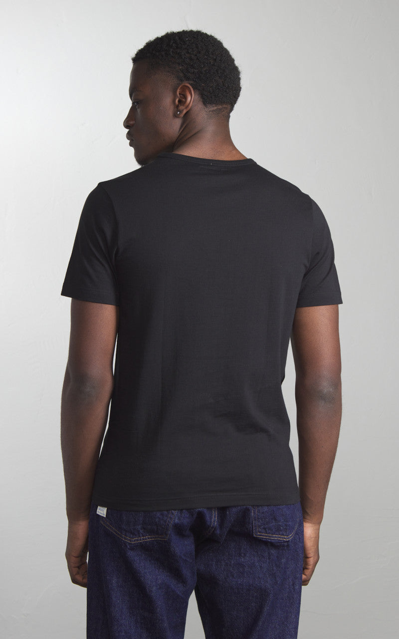Merz b. Schwanen 1950s Crew Neck Tee Black