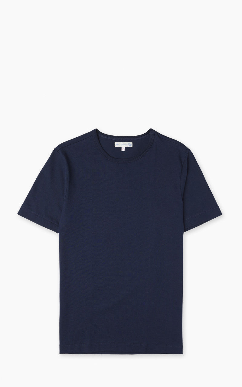 Merz b. Schwanen 2M15 Sturdy Jersey T-Shirt Ink Blue