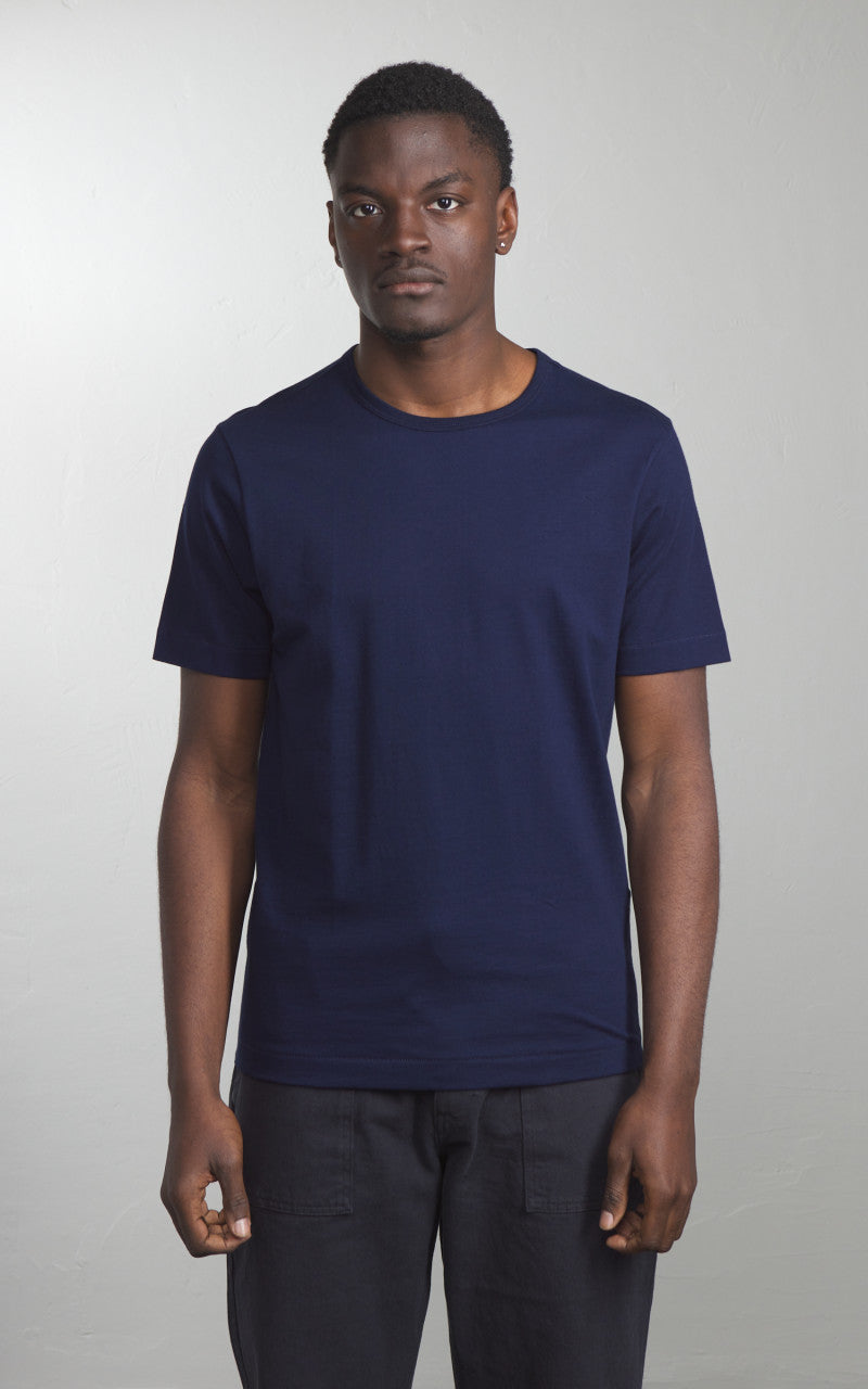 Merz b. Schwanen 2M15 Sturdy Jersey T-Shirt Ink Blue