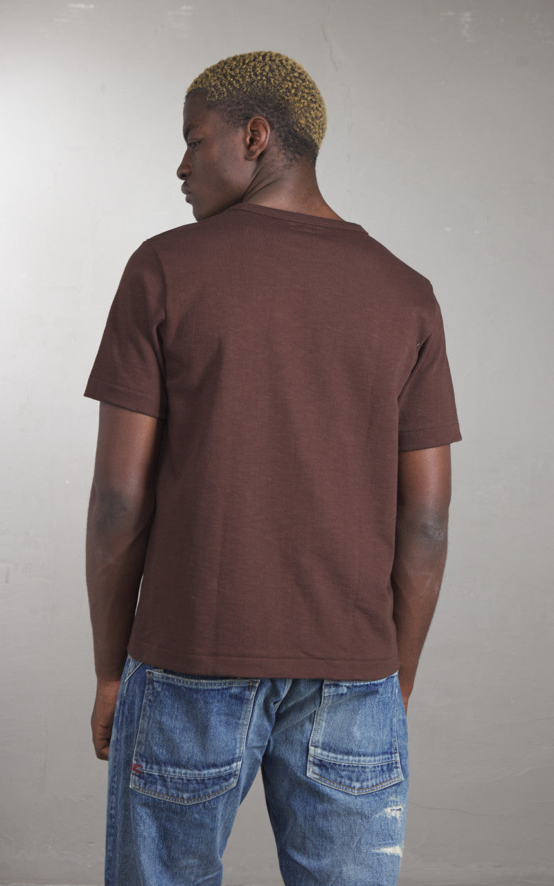 Merz b. Schwanen 2S14 Crew Neck Tee Coffee