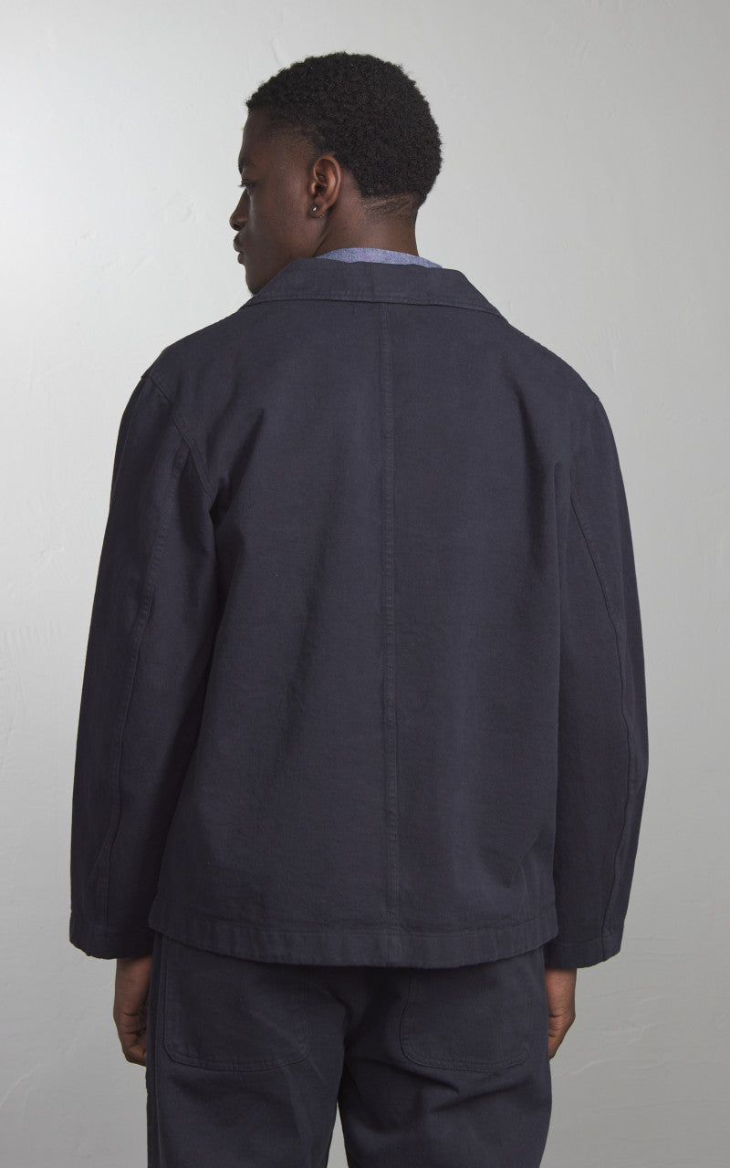 Merz b. Schwanen JKT05 Broken Twill Jacket Charcoal
