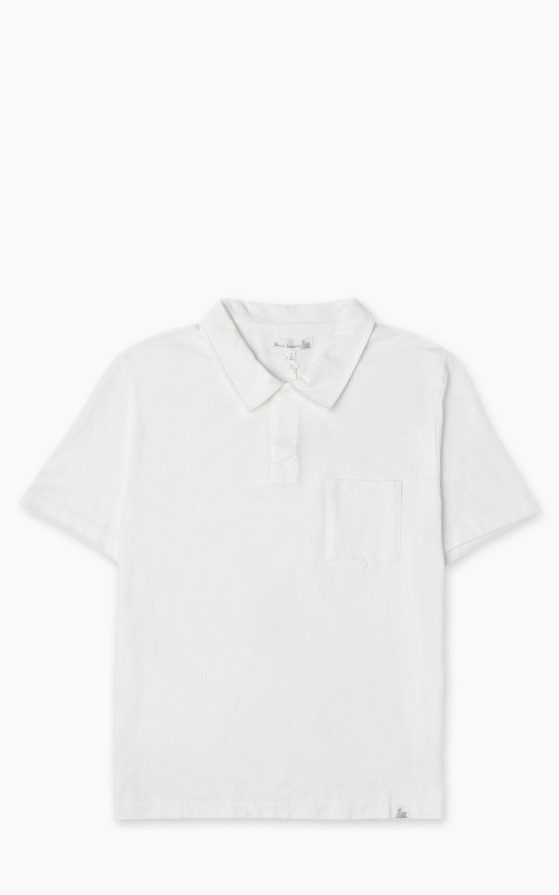 Merz b. Schwanen POLO01 Polo Tee White