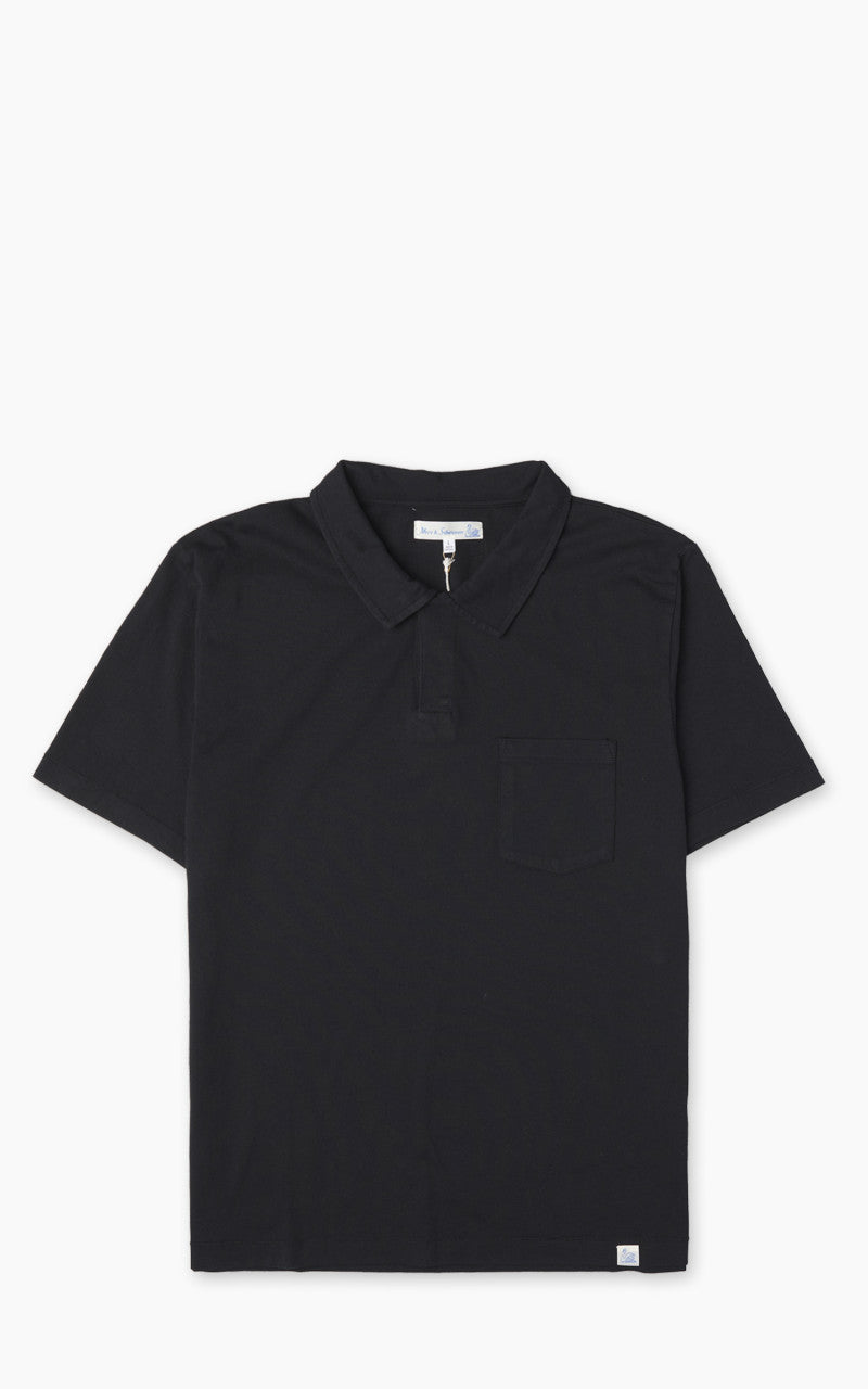 Merz b. Schwanen POLO01 Polo Tee Black