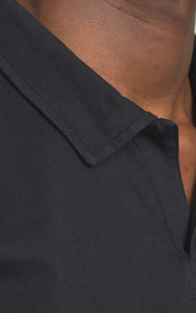 Merz b. Schwanen POLO01 Polo Tee Black
