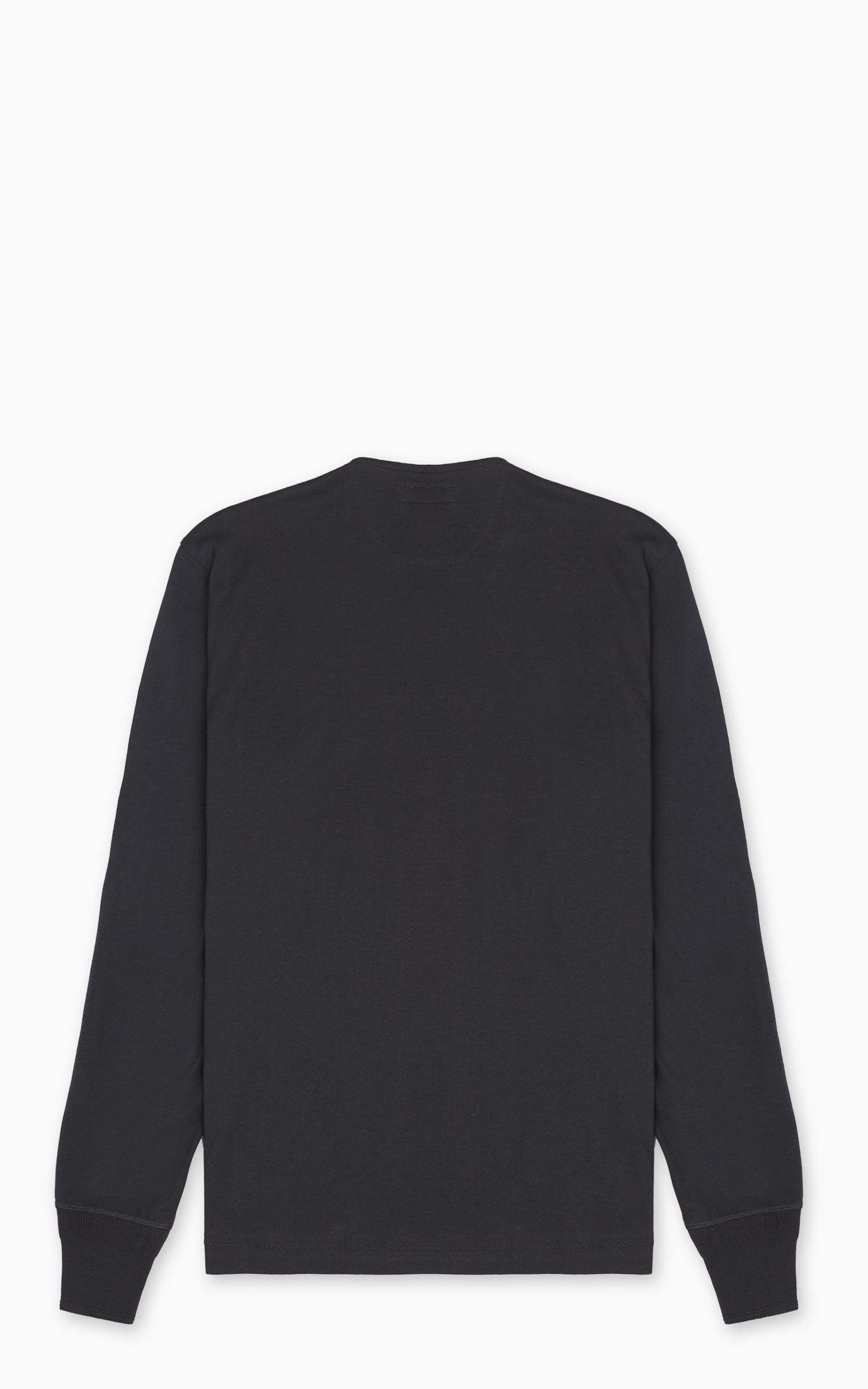 Merz b. Schwanen 102 Longsleeve Henley Charcoal