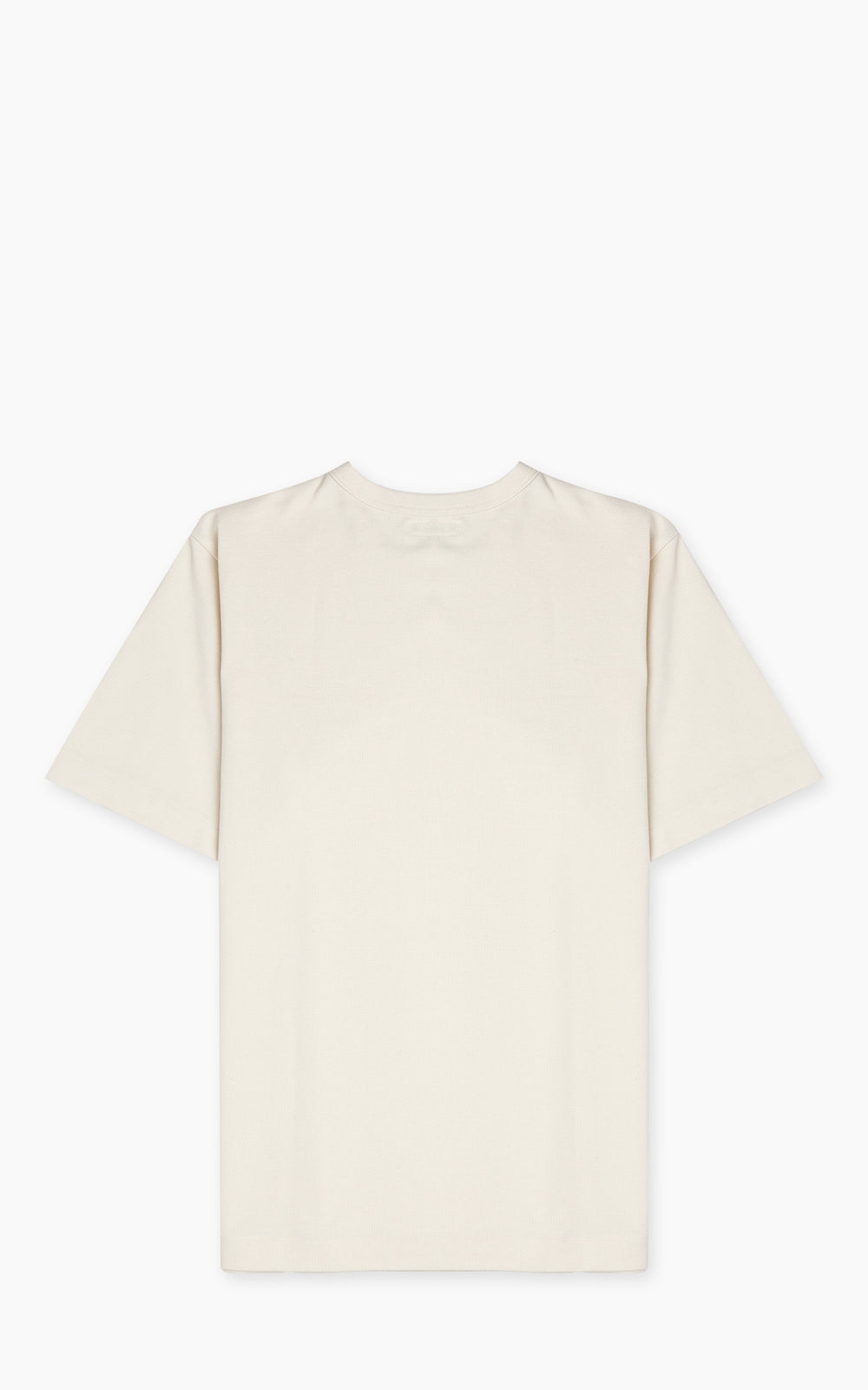 Merz b. Schwanen 214PK Crew Neck Pikée Tee Nature