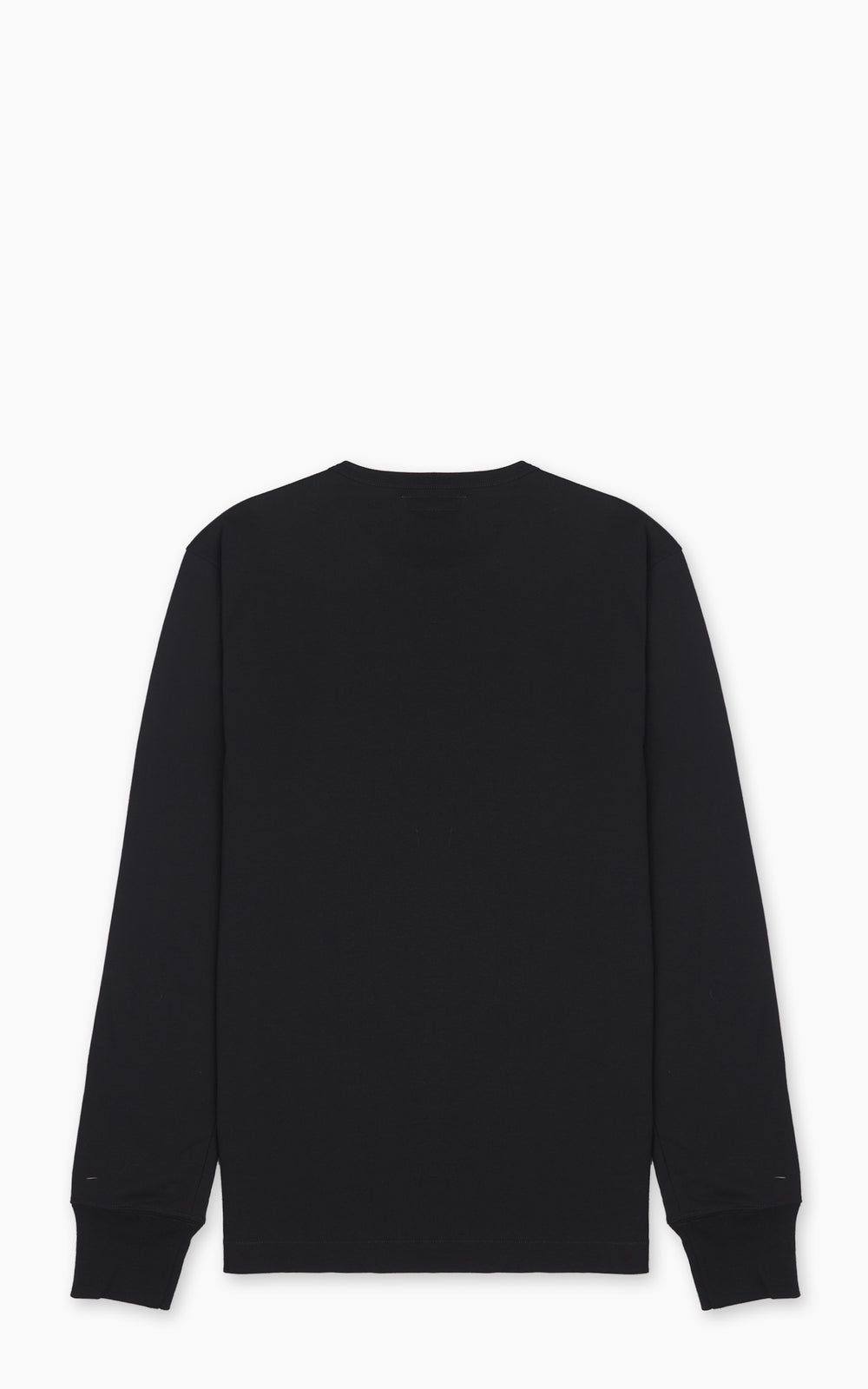 Merz b. Schwanen 2M15LS Vintage Machine Refined Longsleeve Deep Black