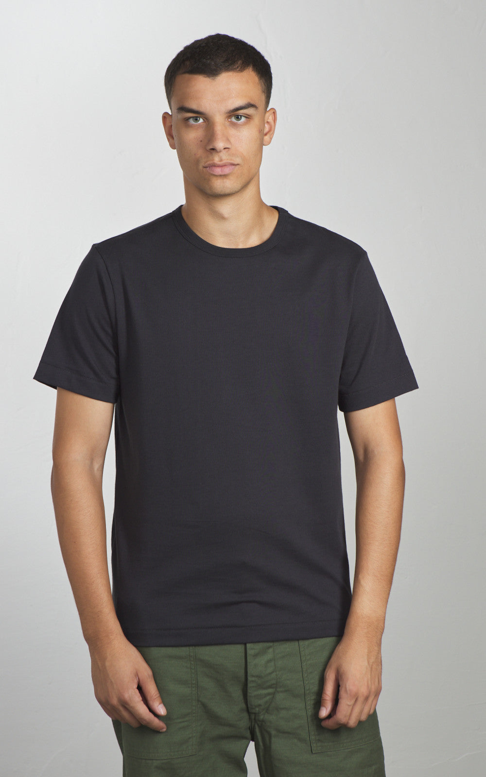Merz b. Schwanen 2M15 Sturdy Jersey T-Shirt Charcoal